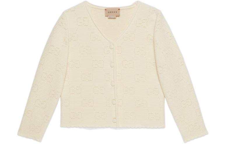GUCCI GUCCI Kids Sweaters V Neck Moderate