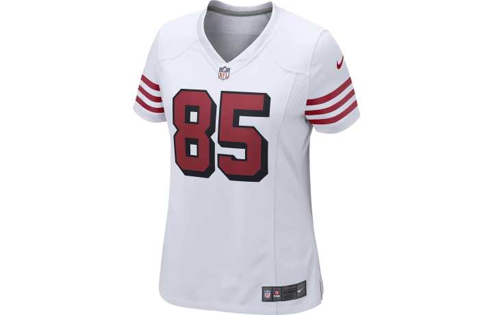 Nike Nike Soccer Jerseys Women's White Crew Neck Moderate