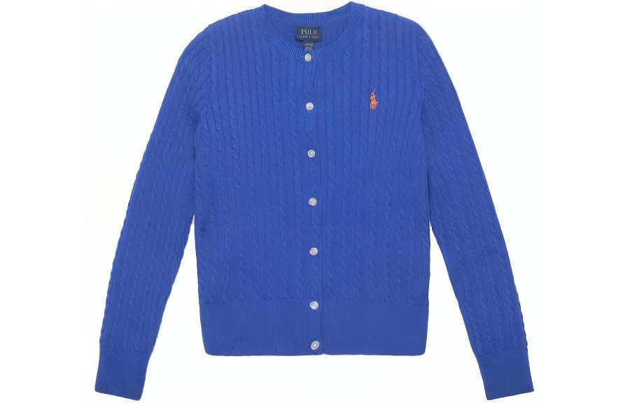 Polo Ralph Lauren Sweater Kids' Apparel SS23 Classic Version Blue Teenagers
