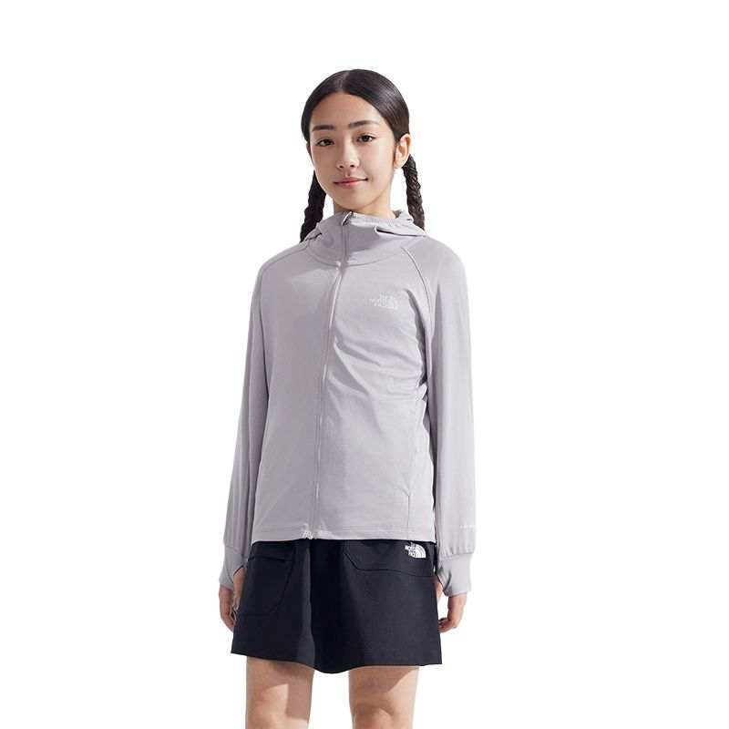 THE NORTH FACE Jacket LIGHTRANGE Sunriser Moon Shadow Gray Children Aged 3 7 Years Old