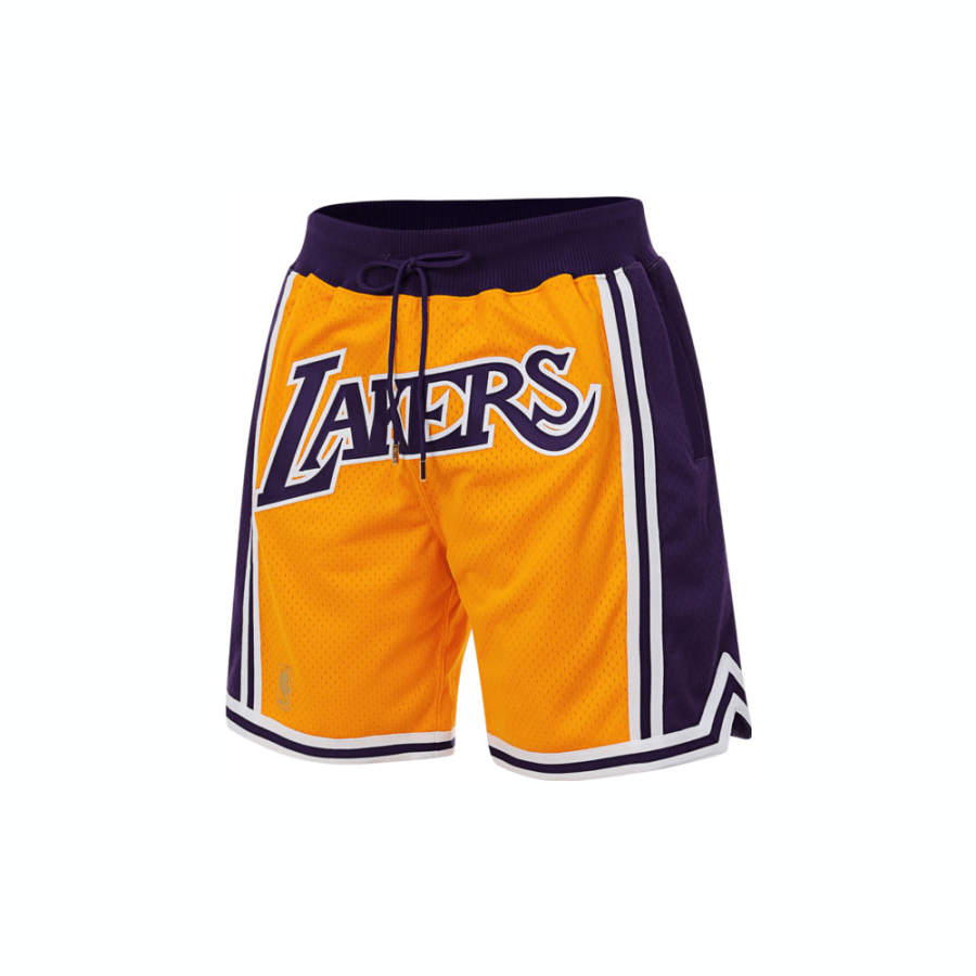 Mitchell Ness Mitchell Ness Basketball Shorts Unisex Yellow