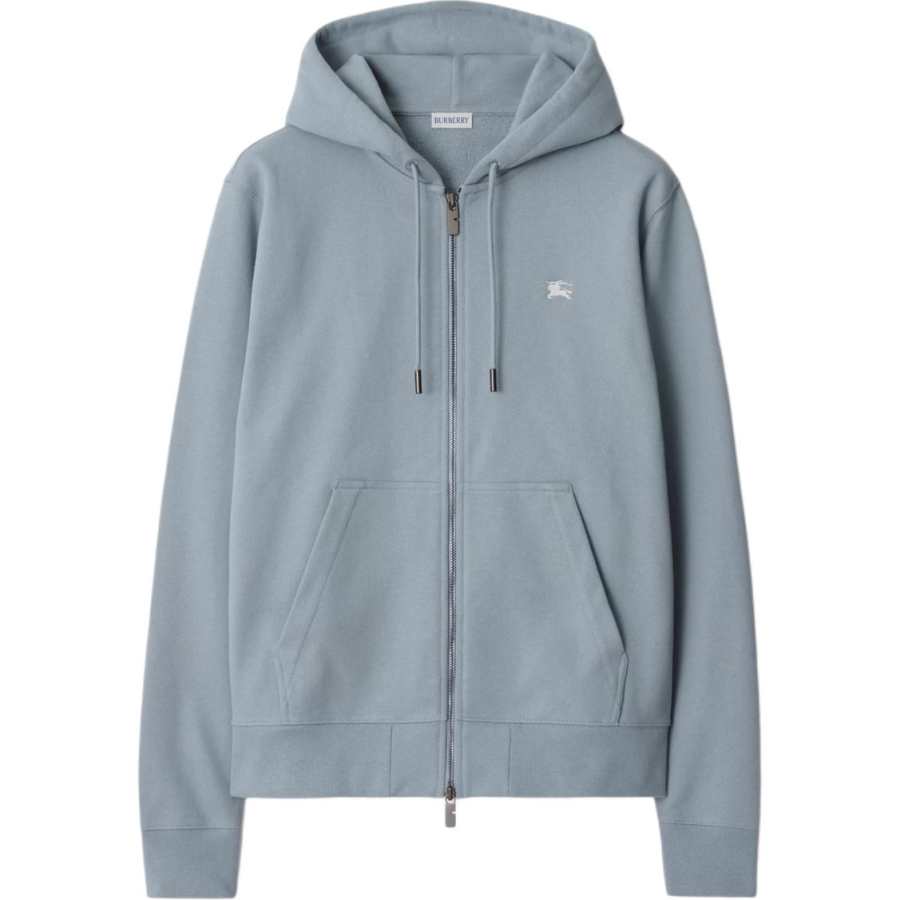 Burberry Knight Stamp cotton zip-up hoodie