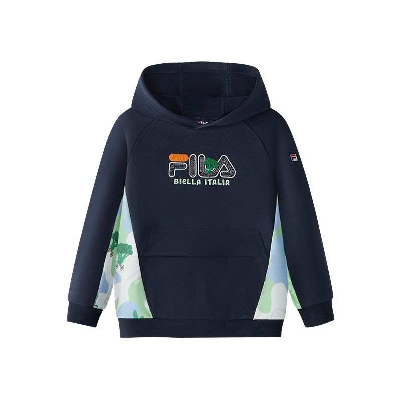 FILA KIDS Sweatshirt Navy Blue Children Aged 3 7 Years Old