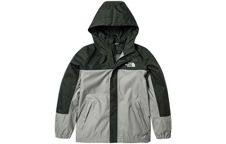 THE NORTH FACE Windbreaker Jacket Gray Kids'