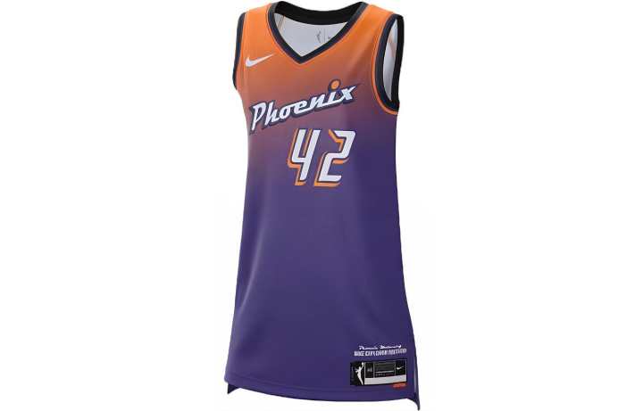 Nike Nike Basketball Jerseys Women's Purple V Neck Moderate