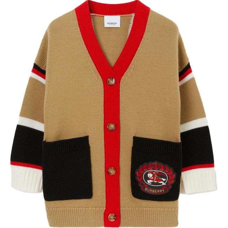 Burberry Sweater Kids' Apparel SS23 Girls, Beige Kids'