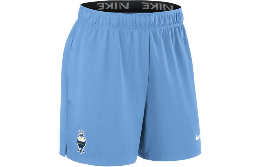 Nike Nike Milwaukee Brewers Authentic Collection City Connect Sports Shorts Women's Sky Blue