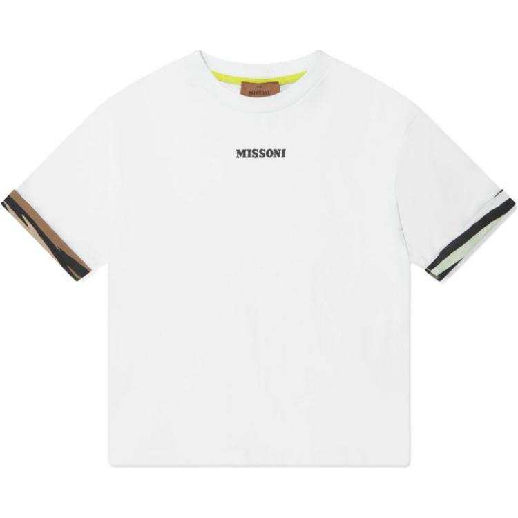 MISSONI Kids T Shirts Crew Neck Moderate