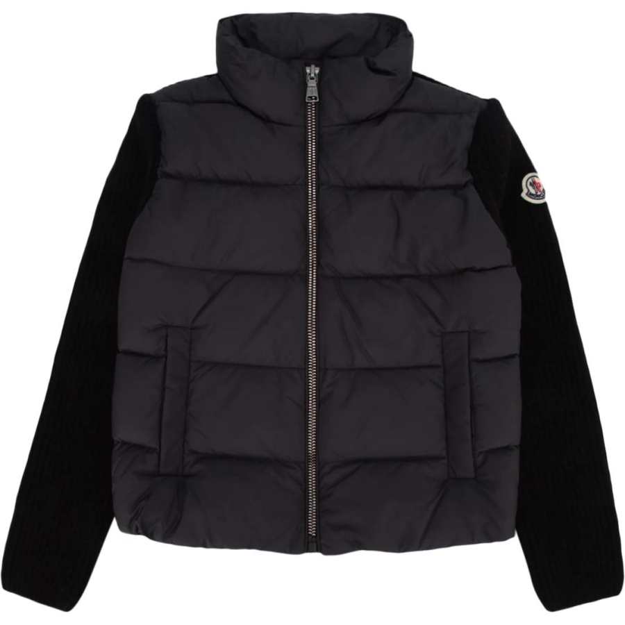 Moncler Moncler Down Jacket Black Kids'