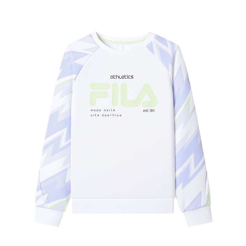 FILA KIDS Sweatshirt Jade White Teenagers