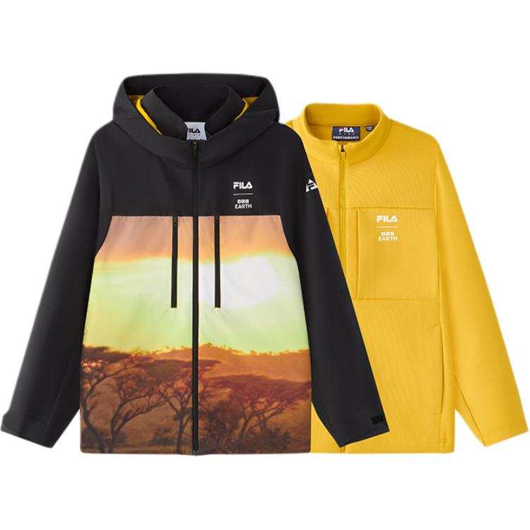 FILA KIDS Jackets & Coats 2 Piece Set Pitch Black Teenagers
