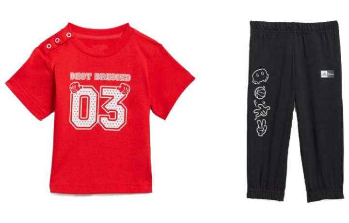 Adidas Adidas Pre School Casual Sportswear Crew Neck Moderate