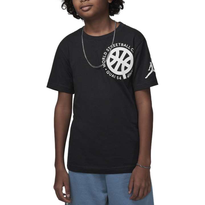 Jordan Jordan Grade School T Shirts Crew Neck Moderate