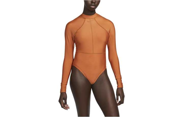 Nike Nike One Piece Swimsuits Women's Orange Triangle One Piece Swimsuit