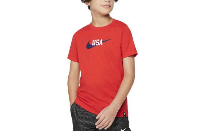 Nike Nike Kids T Shirts Crew Neck Moderate
