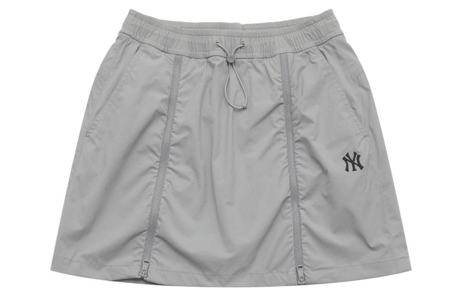 MLB MLB New York Yankees Basic Collection SS25 Casual Short Skirts Women's Light Gray