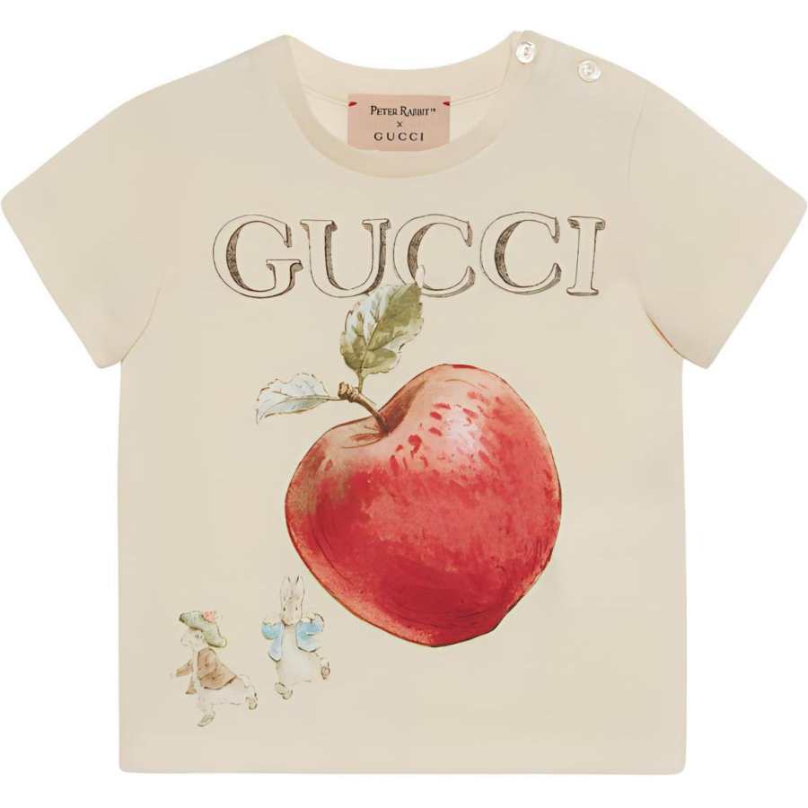 GUCCI T Shirt Ecru Infant And Toddler