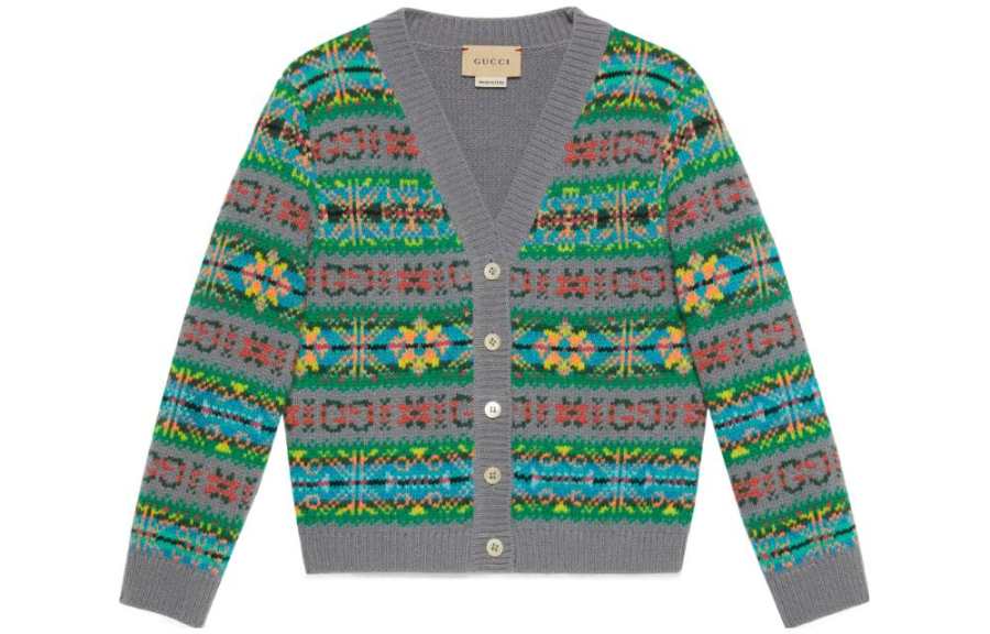 GUCCI Women's Knitwear FW23 Gray Kids'