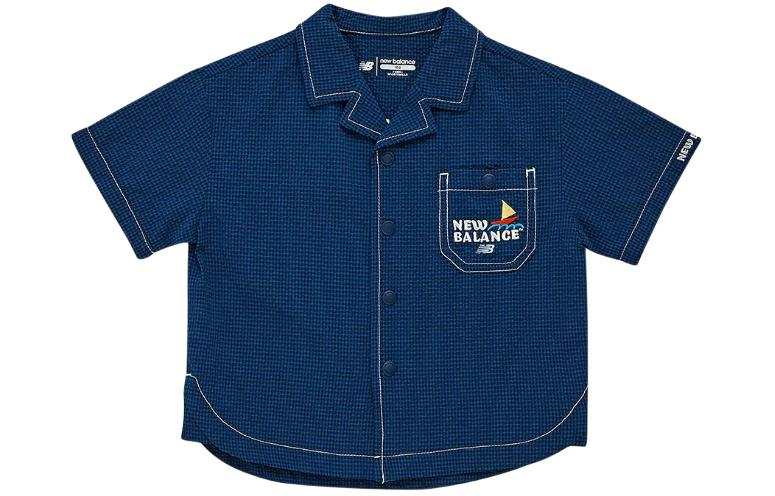 New Balance New Balance Shirt Matching Set Kids' Dark Blue