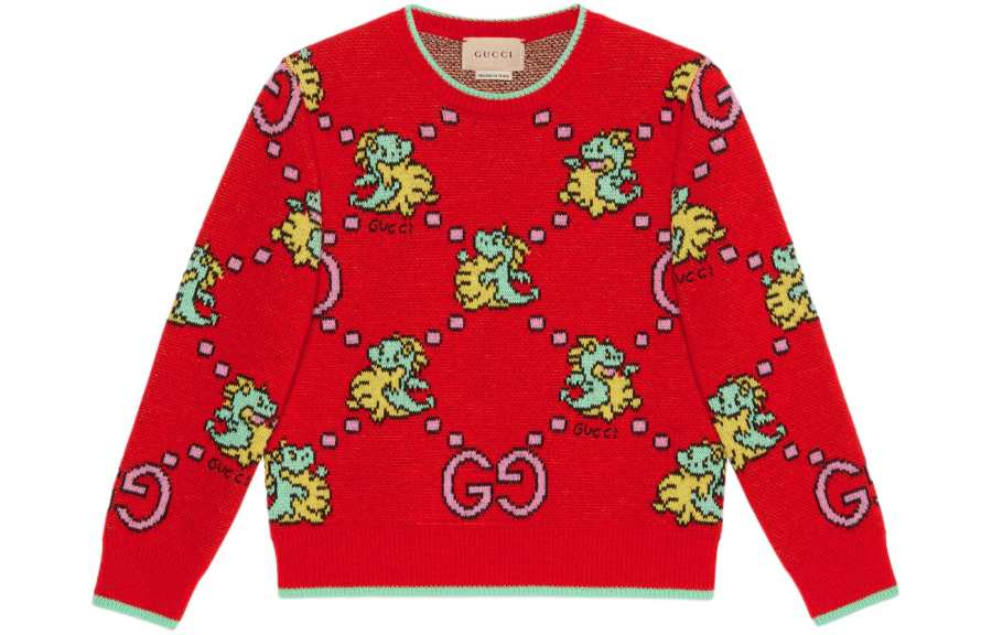 GUCCI GUCCI Kids Sweaters Crew Neck Thin