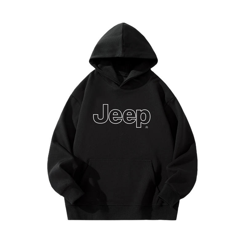 Jeep Grade School Sweatshirts Hooded Thickened