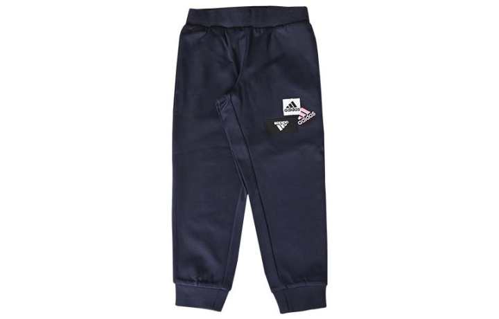 Adidas Adidas Knitted Sweatpants Navy Blue Kids'