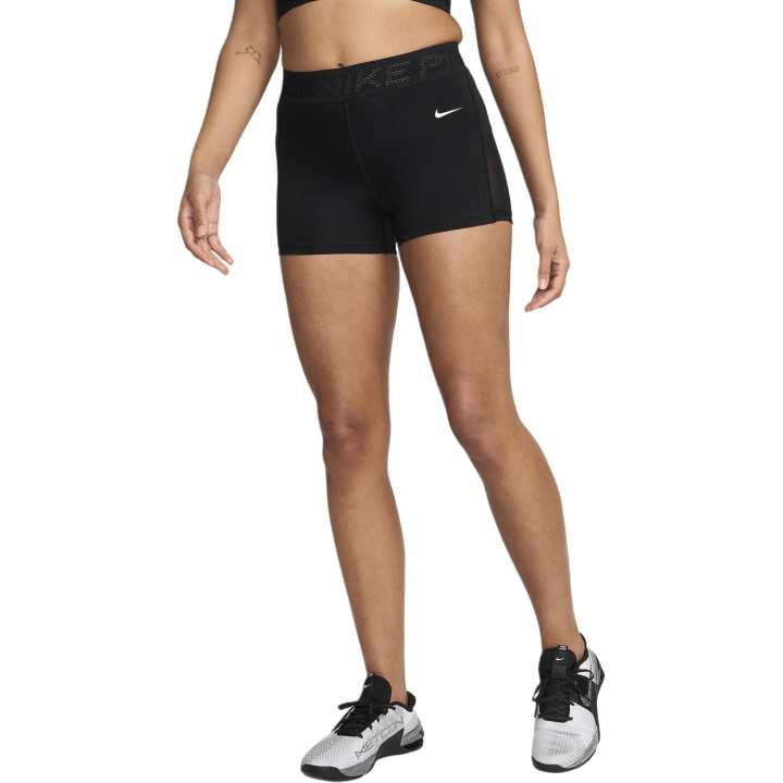 Nike Nike Pro Women's Mid-Rise 3' Mesh-Paneled Shorts