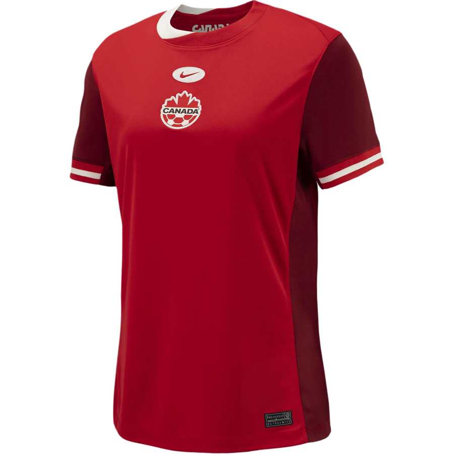 Nike Nike Canada National Team Canada Stadium Home Soccer Jersey Women's Red