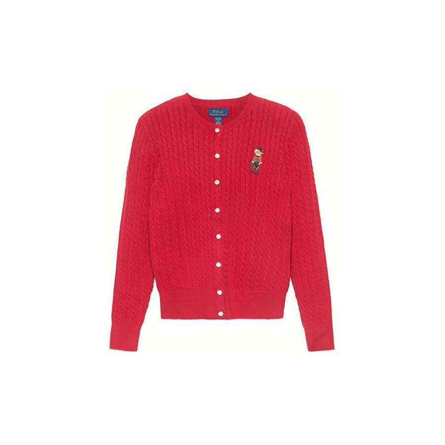 Polo Ralph Lauren Knitwear Polo Bear Standard Red Teenagers