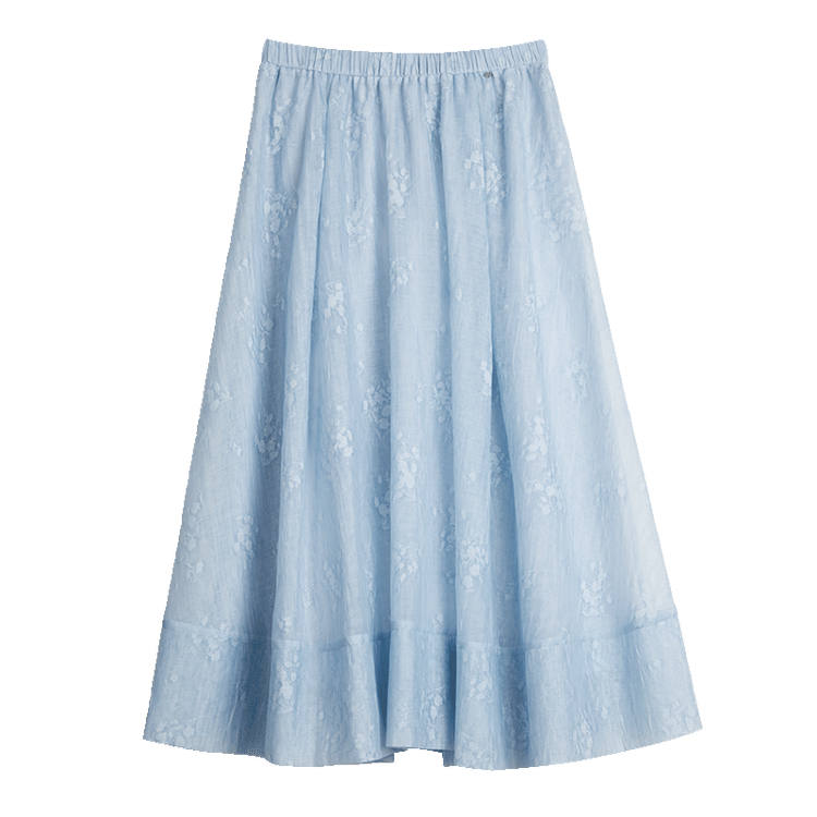 ELLE Casual Long Skirts Women's