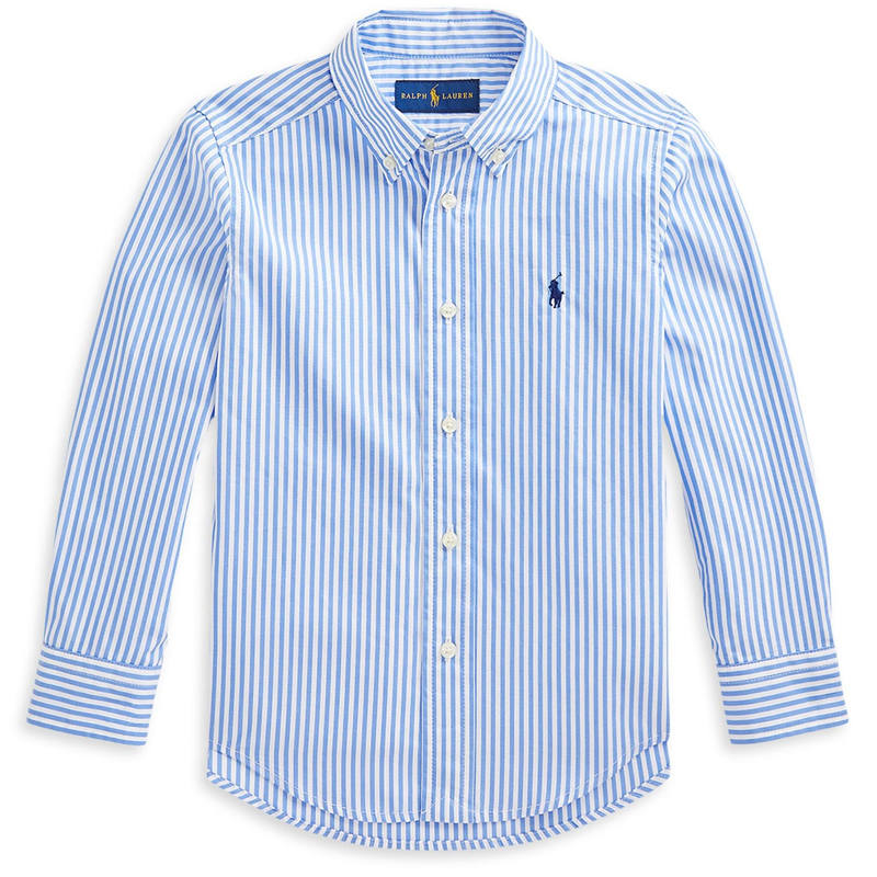 Polo Ralph Lauren Shirt SS23 Blue Kids'