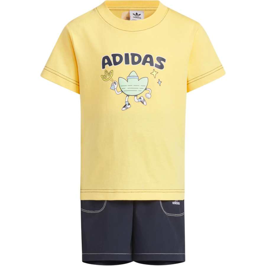 Adidas Adidas Kids Casual Sportswear Crew Neck Moderate