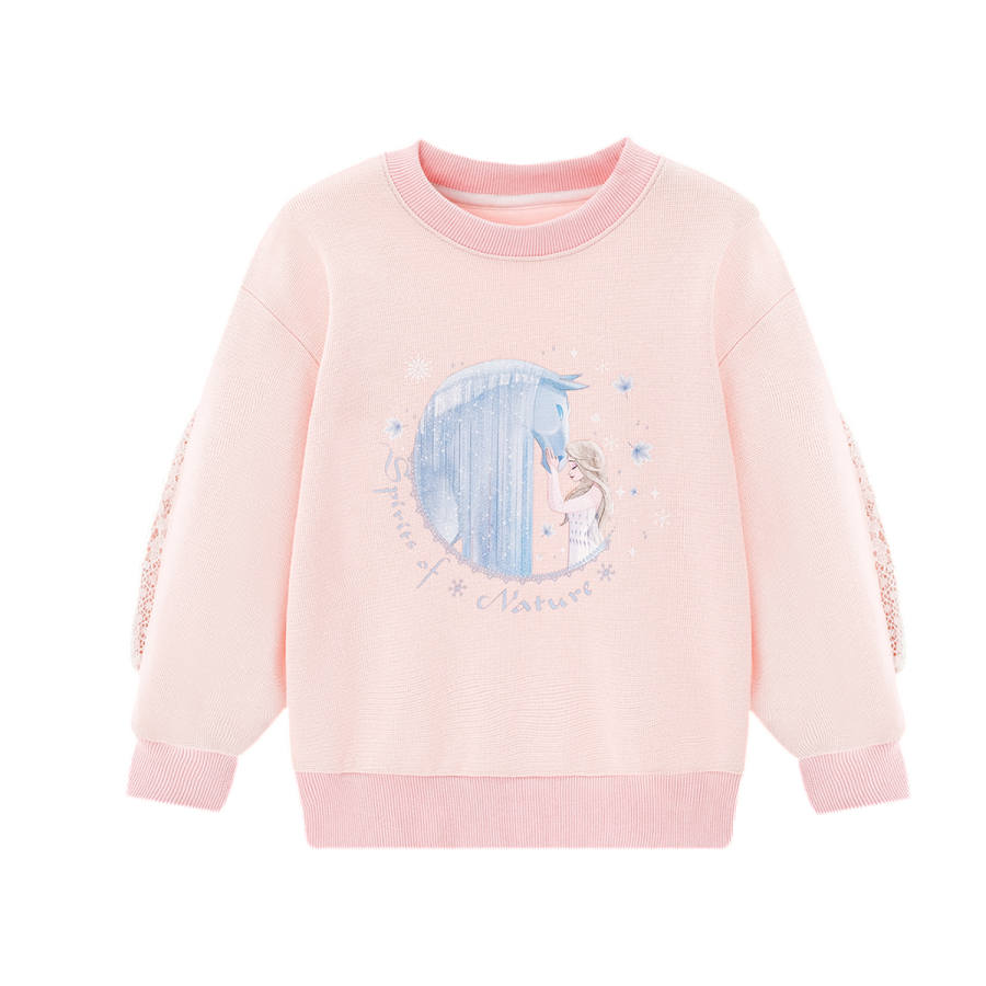 Disney Sweatshirt Pink Children Aged 3 7 Years Old