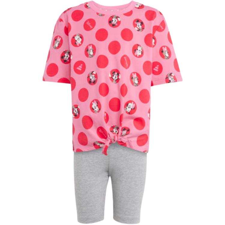 Adidas Adidas x Disney Casual Sportswear Pink Fusion/Multicolor Children Aged 3 7 Years Old