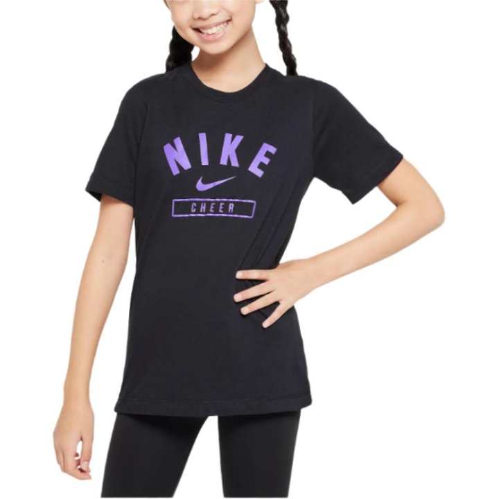 Nike Nike T Shirt Black/Purple Teenagers