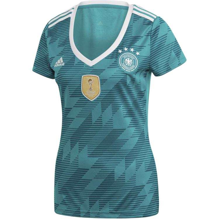 Adidas Adidas DE National Team Soccer Jersey Fan Edition Women's Green