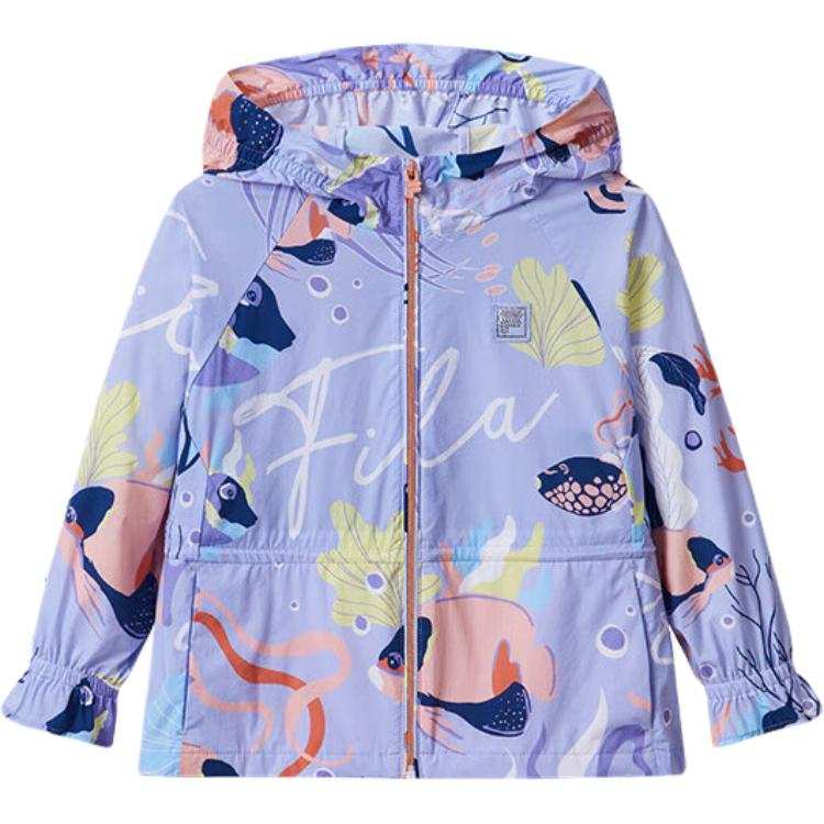 FILA KIDS Outdoor Wear All Over Print 2 Children Aged 3 7 Years Old