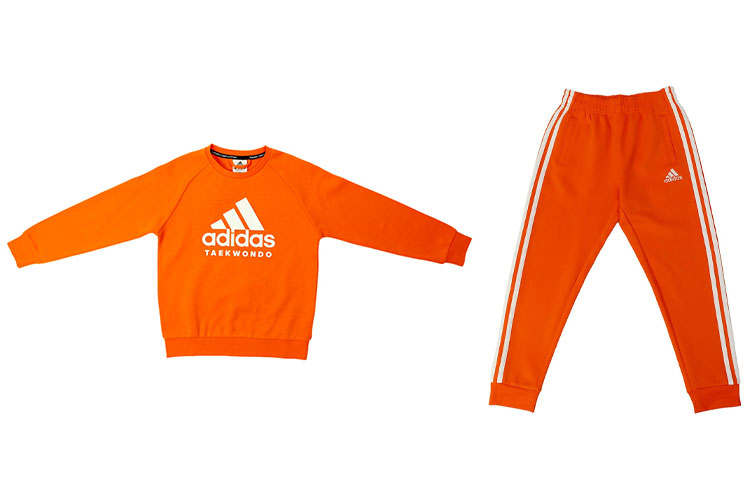 Adidas Adidas Casual Sportswear Orange White Kids'