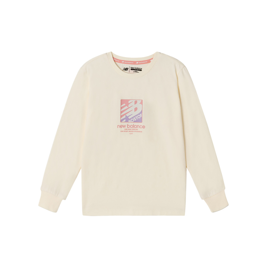 New Balance New Balance Sweatshirt Ivory White Children Aged 3 7 Years Old
