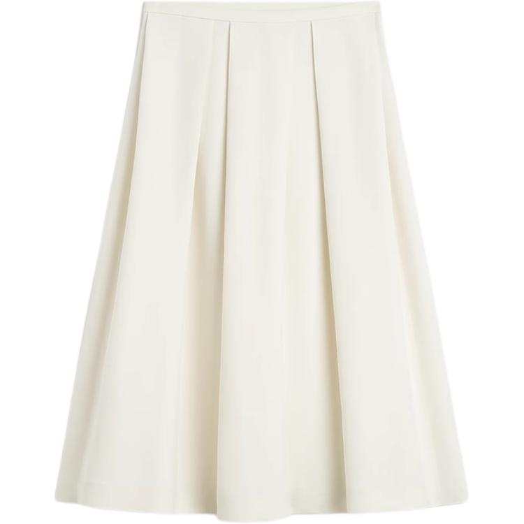 TOTEME Totême Pleat Detailed Midi Skirt