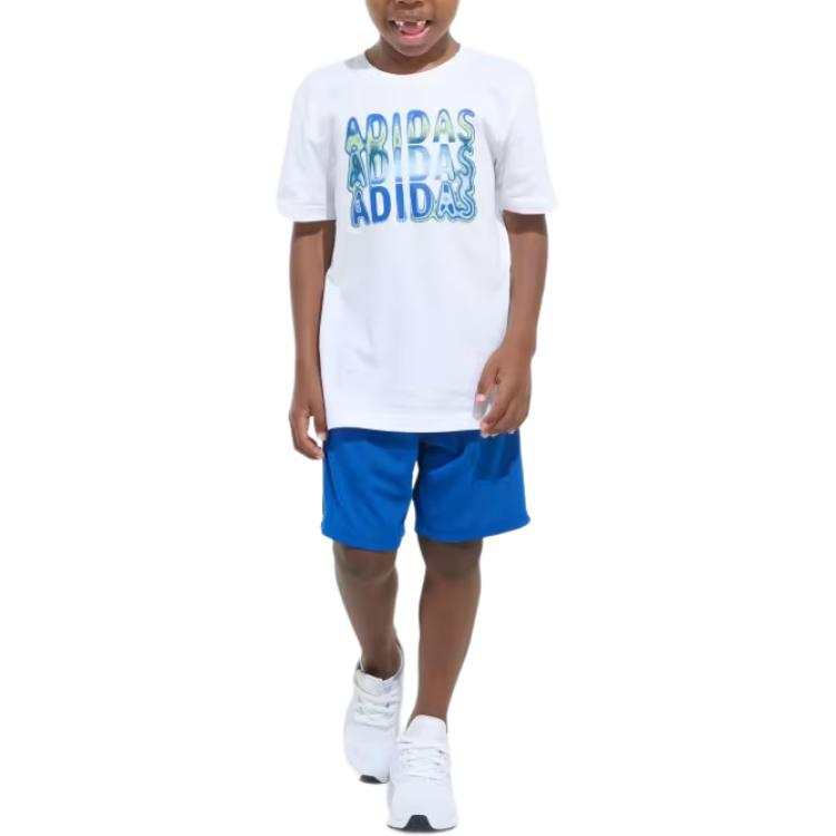 Adidas Adidas Kids Casual Sportswear Crew Neck Moderate