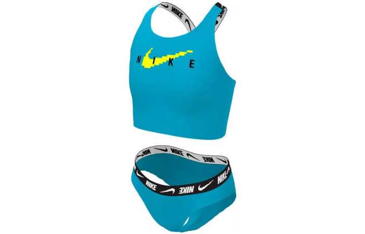 Nike Nike Kids' Swimsuit Blue Teenagers