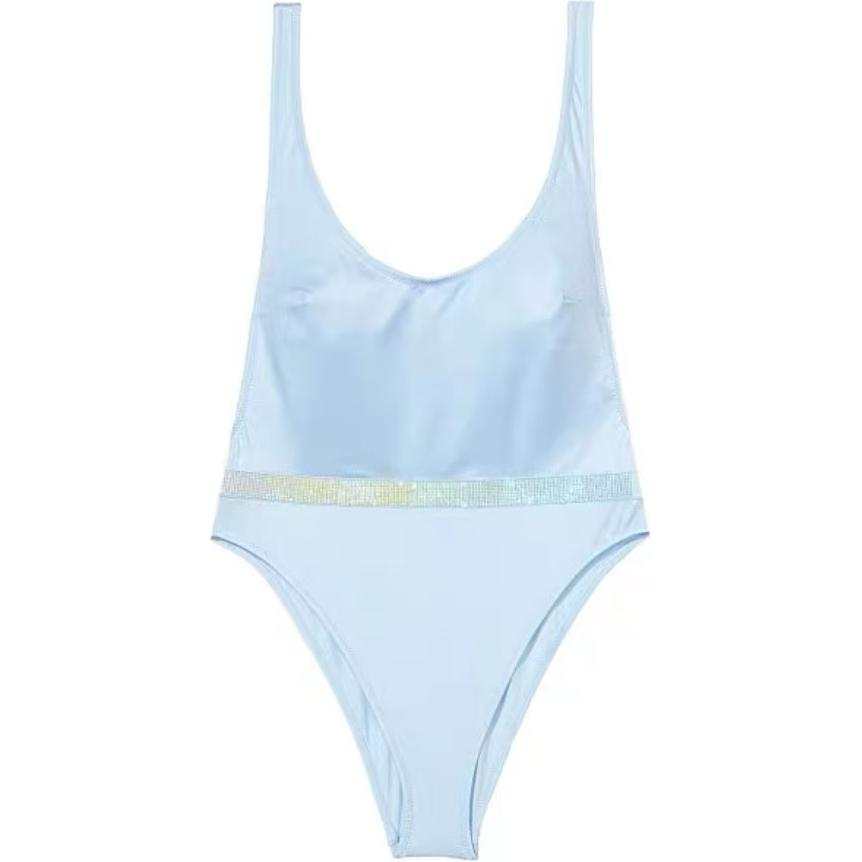 Victoria's Secret One piece Swimsuit Women's Blue