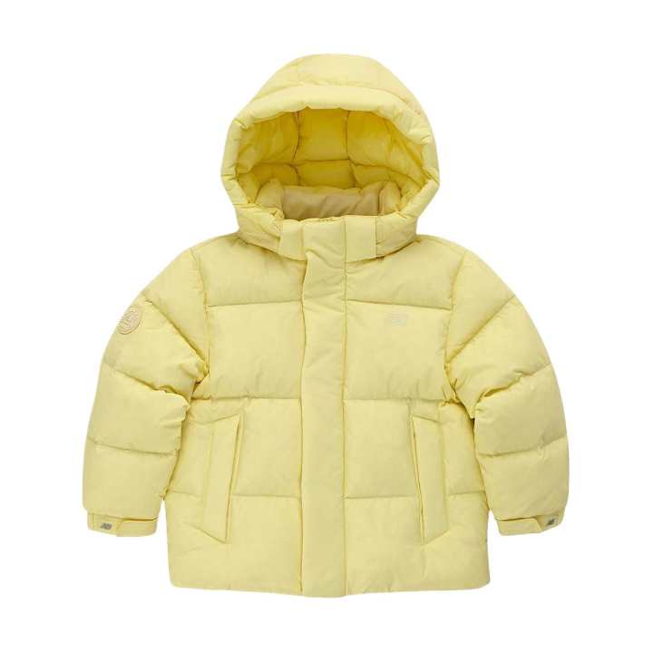 New Balance New Balance Down Jacket Light Yellow Children Aged 3 7 Years Old
