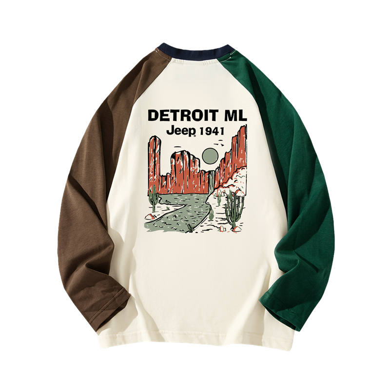 Jeep Grade School T Shirts Crew Neck Moderate