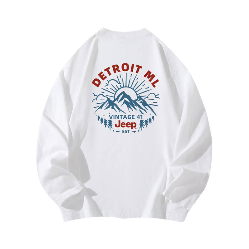 Jeep Grade School T Shirts Crew Neck Moderate