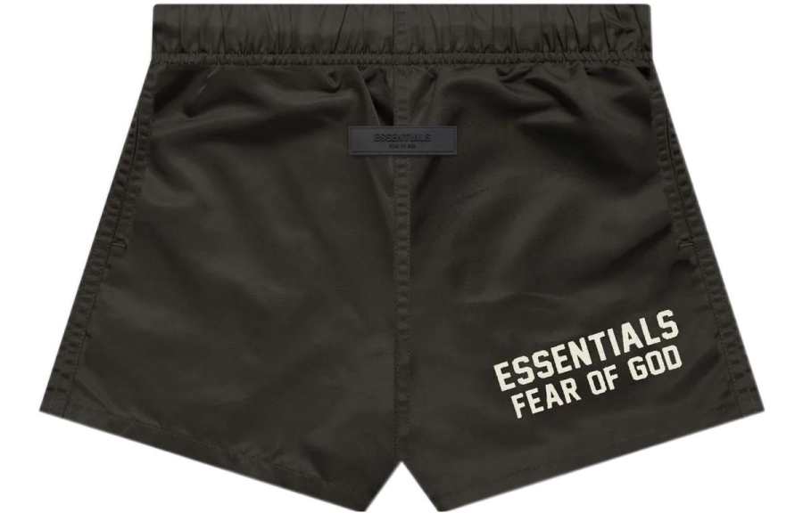 Fear Of God Essentials Shorts Kids' Gray Black