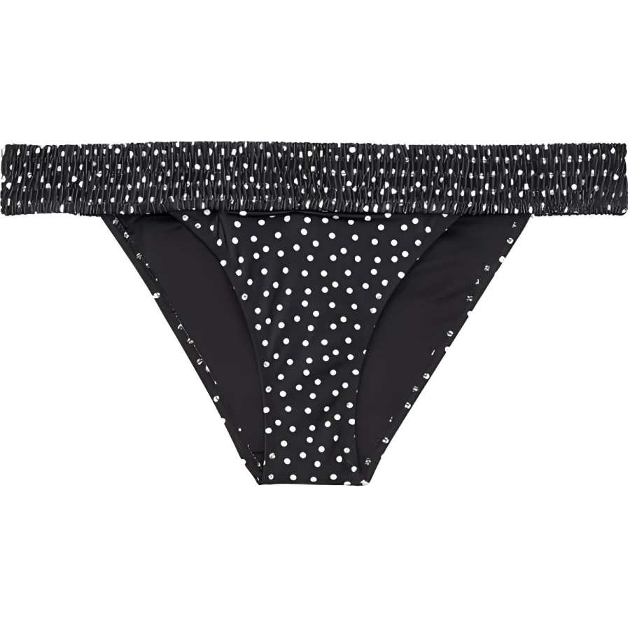 Victoria's Secret Swimming Shorts Women's Black Polka Dot