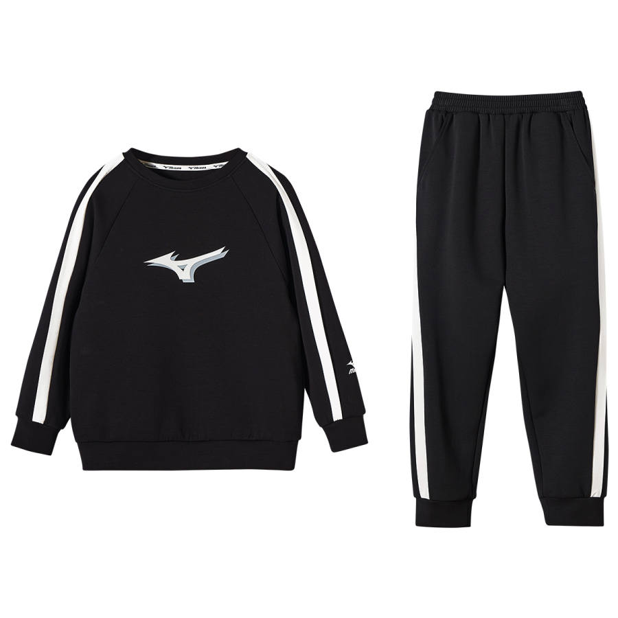 Mizuno Kids Casual Sportswear Crew Neck Moderate