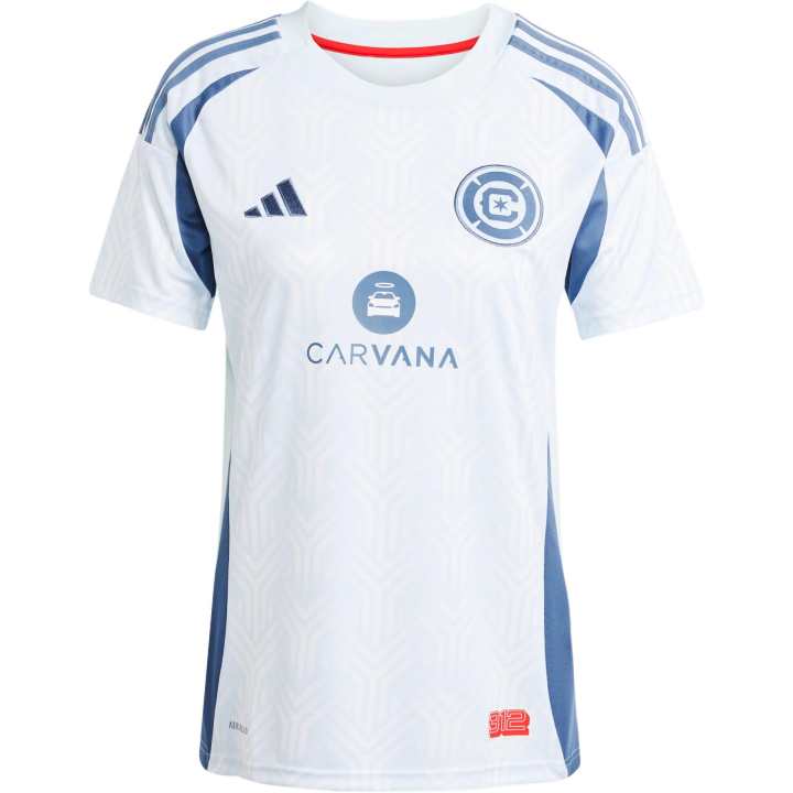 Adidas Adidas Chicago Fire Soccer Jersey Women's Gray